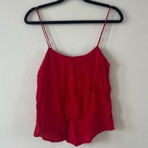 Reformation Red Tank Top